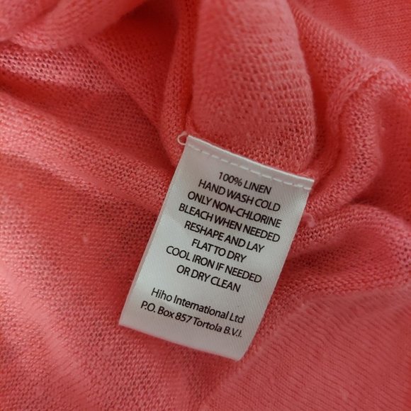 Hiho Beach Linen Hoodie Women's Size Medium w/flaws - Picture 6 of 12